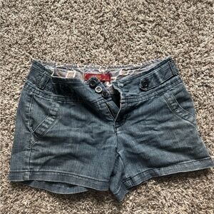 Casual Blue Denim Women's Jean Shorts